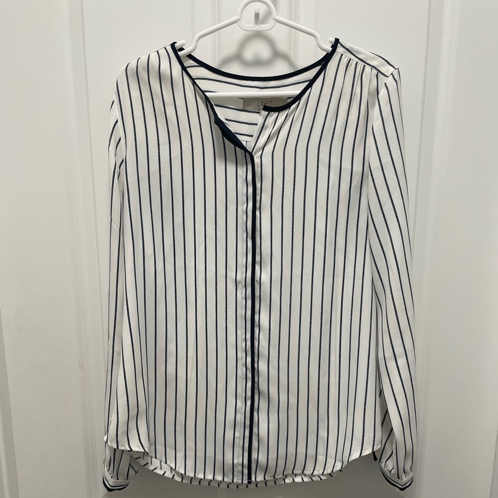Women’s Loft Striped Shirt